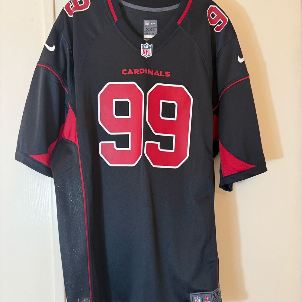 Nike Arizona cardinals NFL Black and Red Men's Jersey JJ Watt 99 - Picture 3 of 3